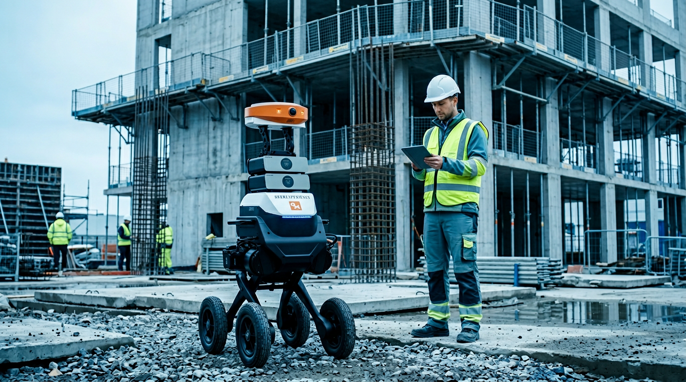 Roboter und Automatisierung auf der Baustelle